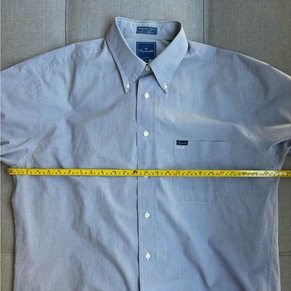 Faconnable Short Sleeve Button Down Shirt - Picture 5 of 6